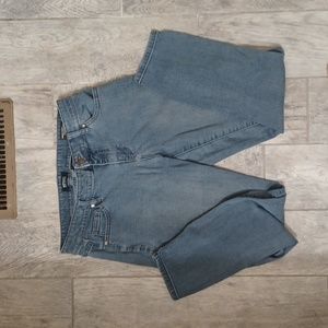 Buffalo david bitton, midrise, super stretch soft ankle, aubrey jeans si…